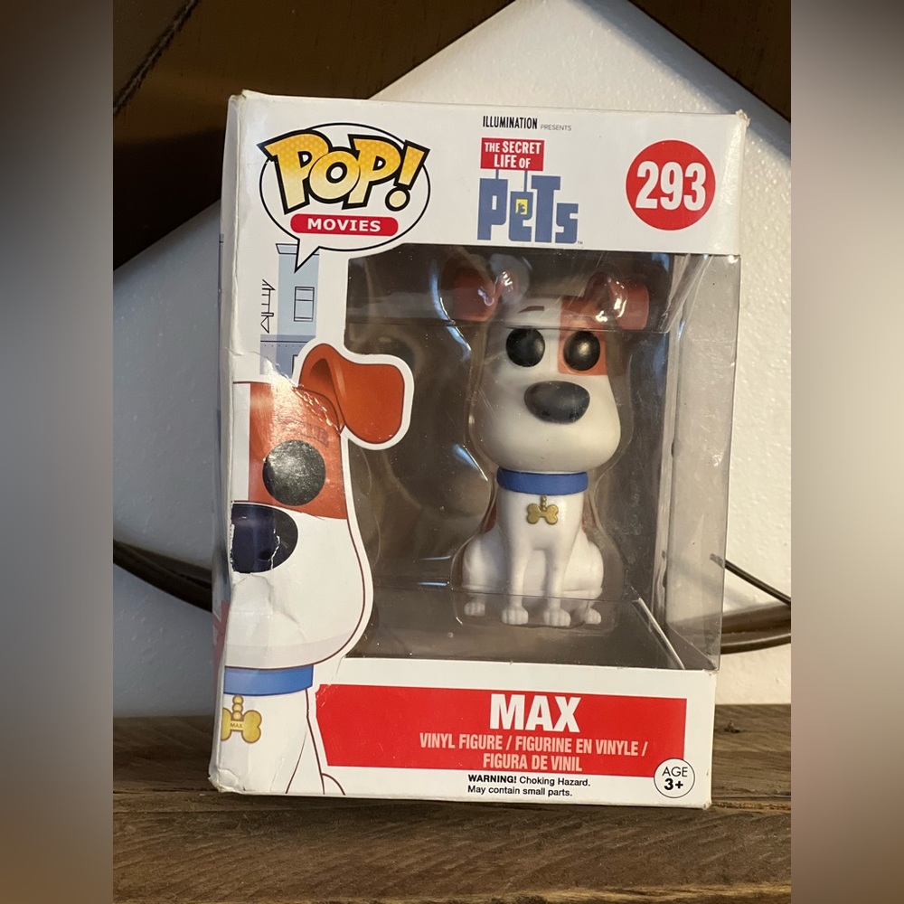 Funko pop Secret life of pets Max